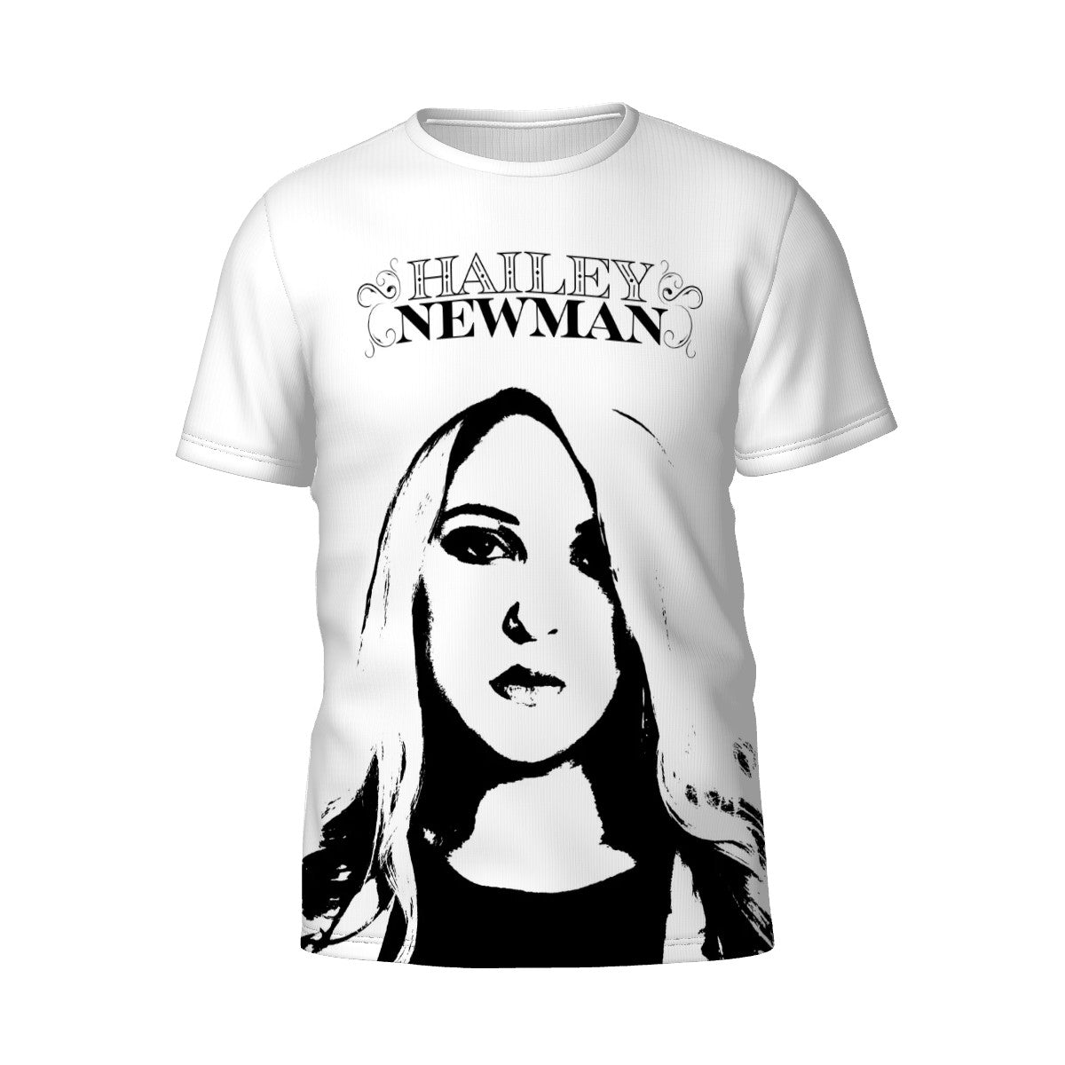 Unisex Hailey Newman T-Shirt (White)