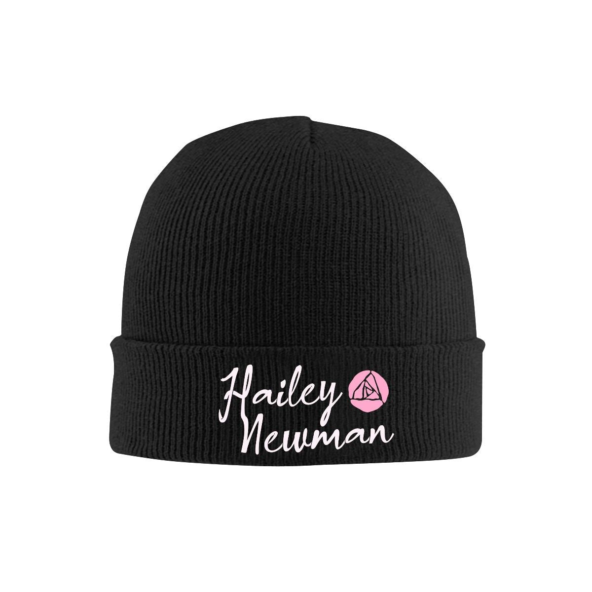 Knit Hat with Heat Transfer Patch
