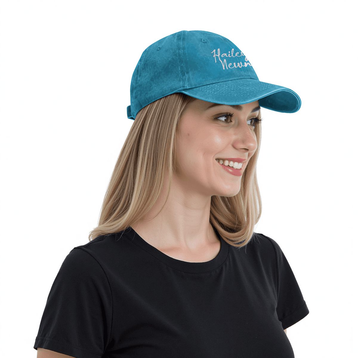 Unisex Washed Denim Baseball Cap