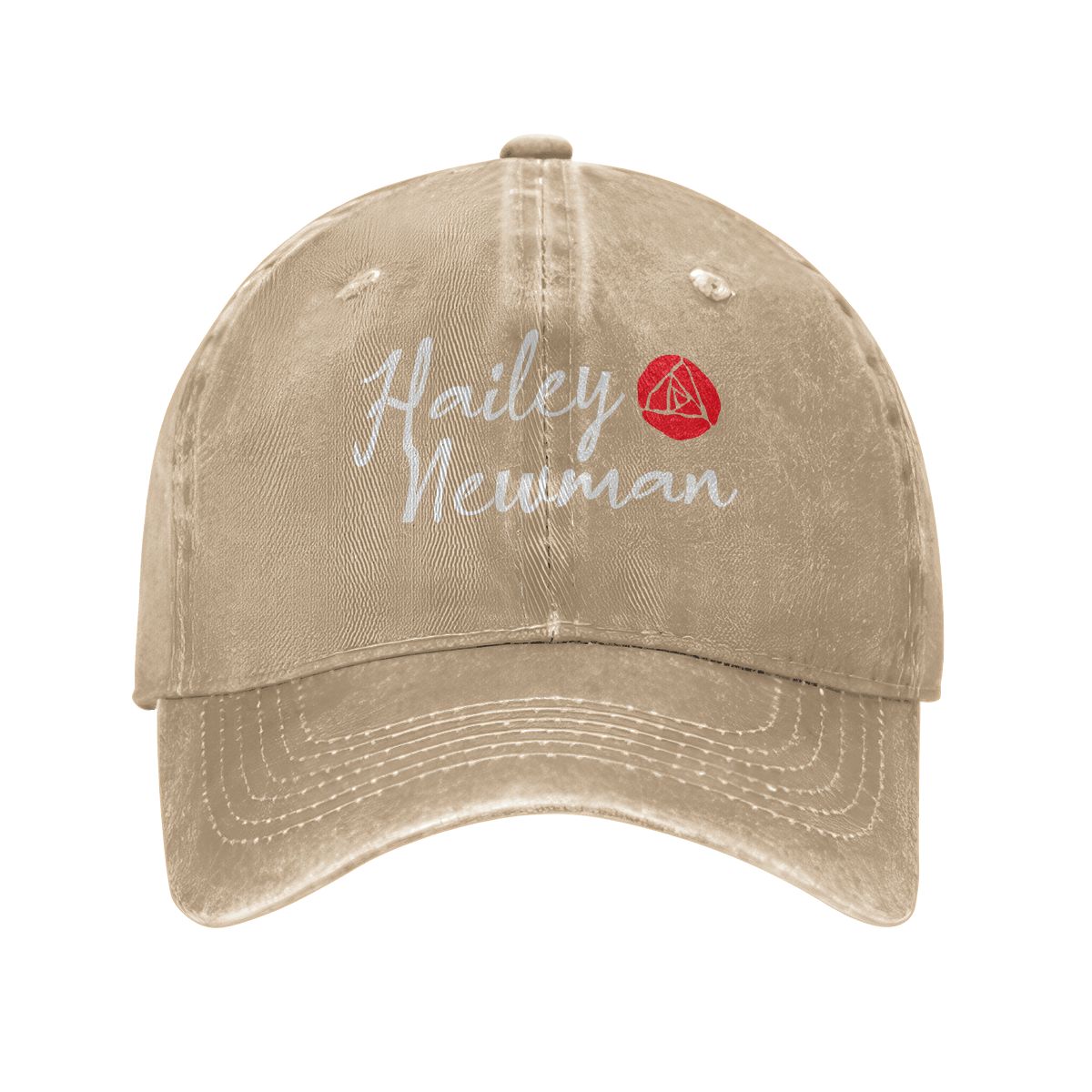 Unisex Washed Denim Baseball Cap