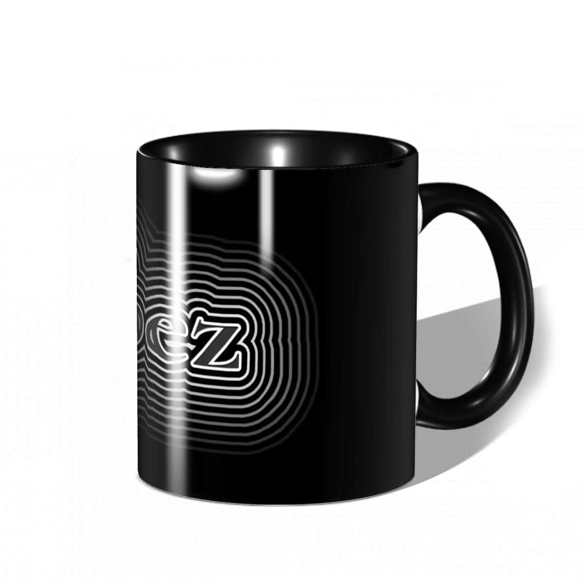Vibez | Two Tone Coffee Mug (Black)