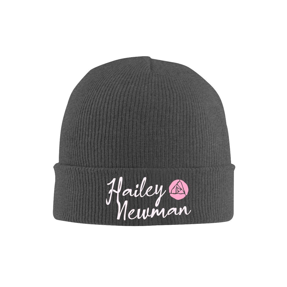 Knit Hat with Heat Transfer Patch