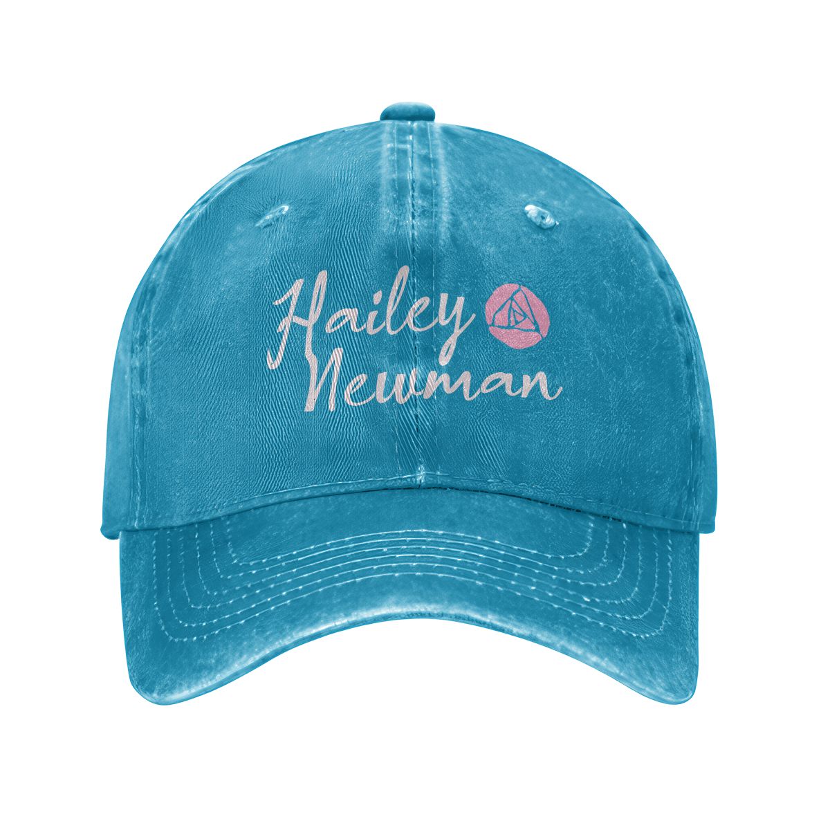 Unisex Washed Denim Baseball Cap