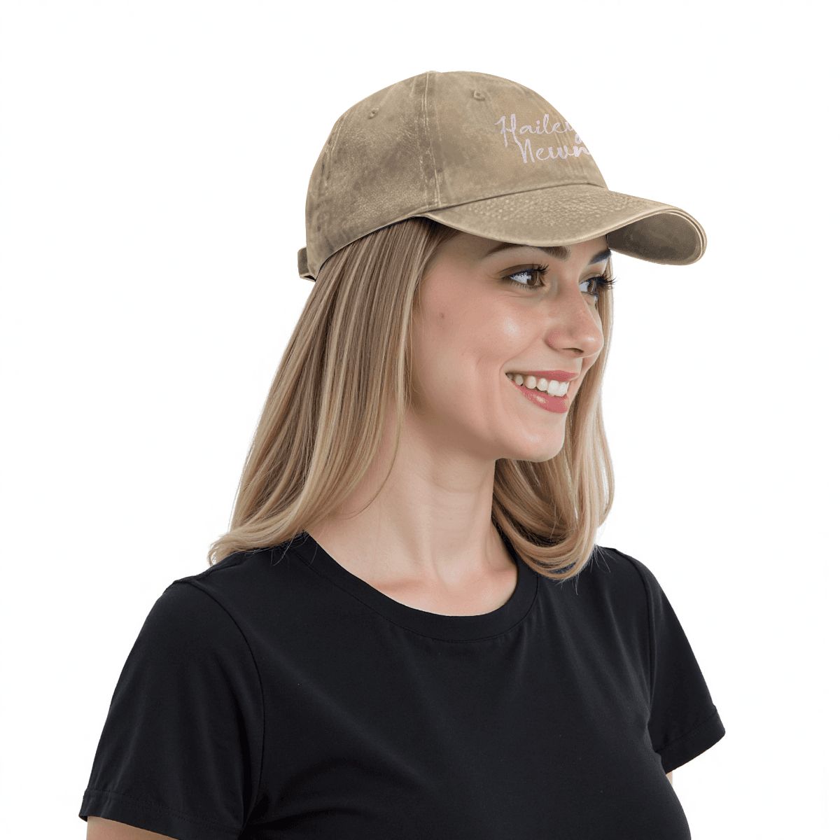 Unisex Washed Denim Baseball Cap