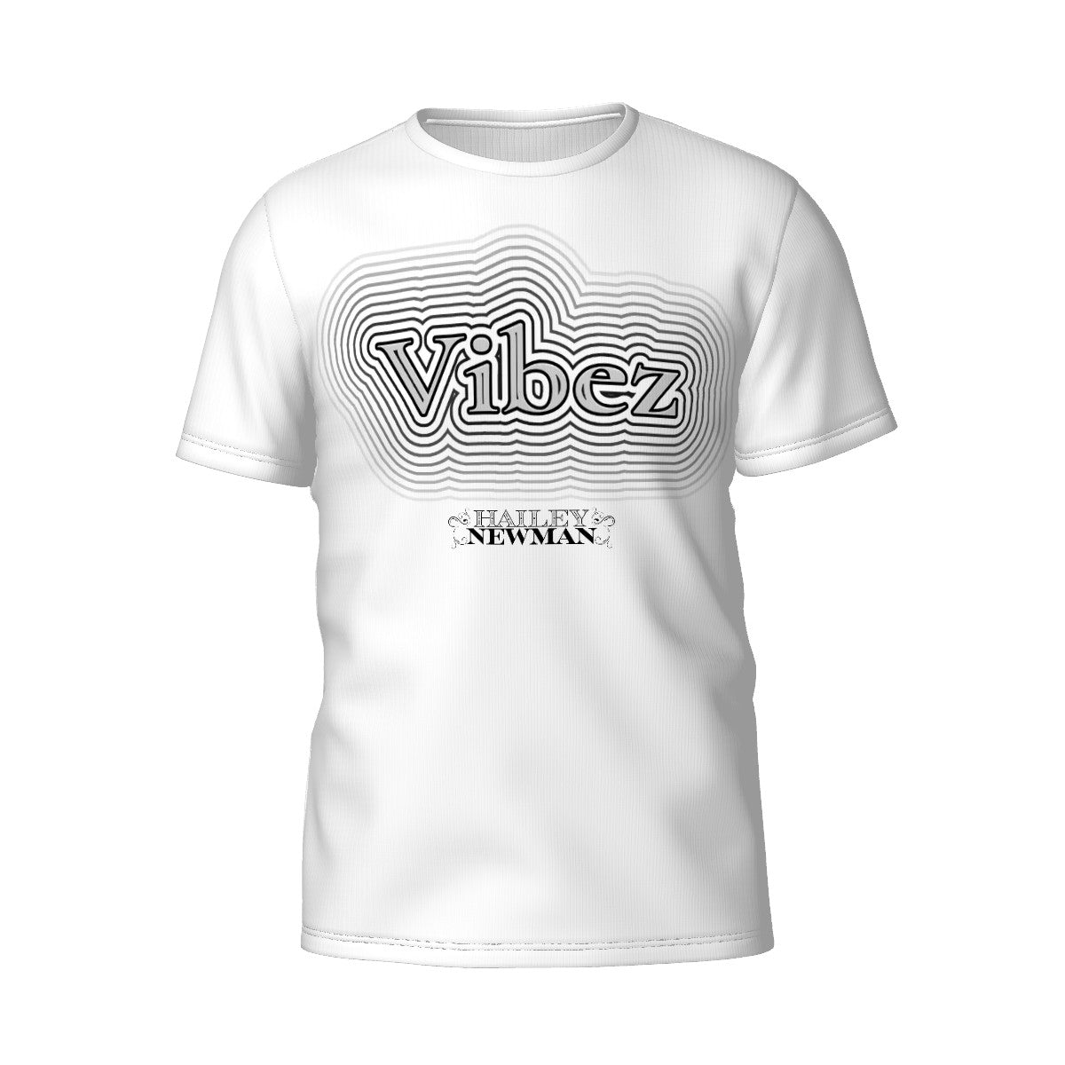 Unisex Hailey Newman Vibez T-Shirt (White)