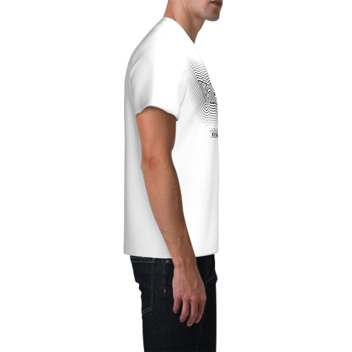 Unisex Hailey Newman Vibez T-Shirt (White)