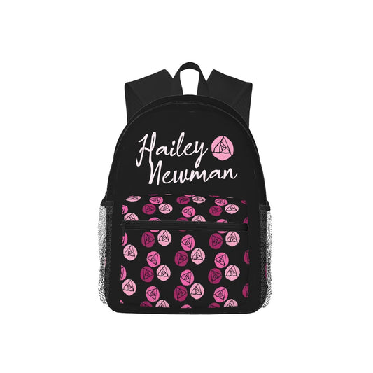Hailey Newman | Oxford Backpack with Changeable Pocket Pattern
