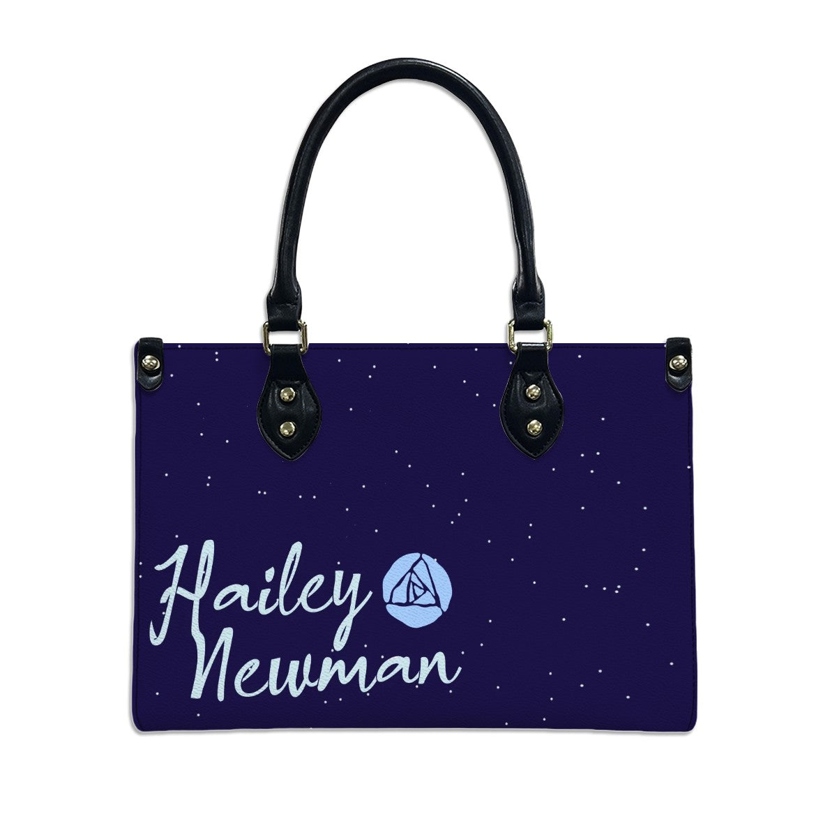 Hailey Newman (Blue Var.) | PU Tote Bag
