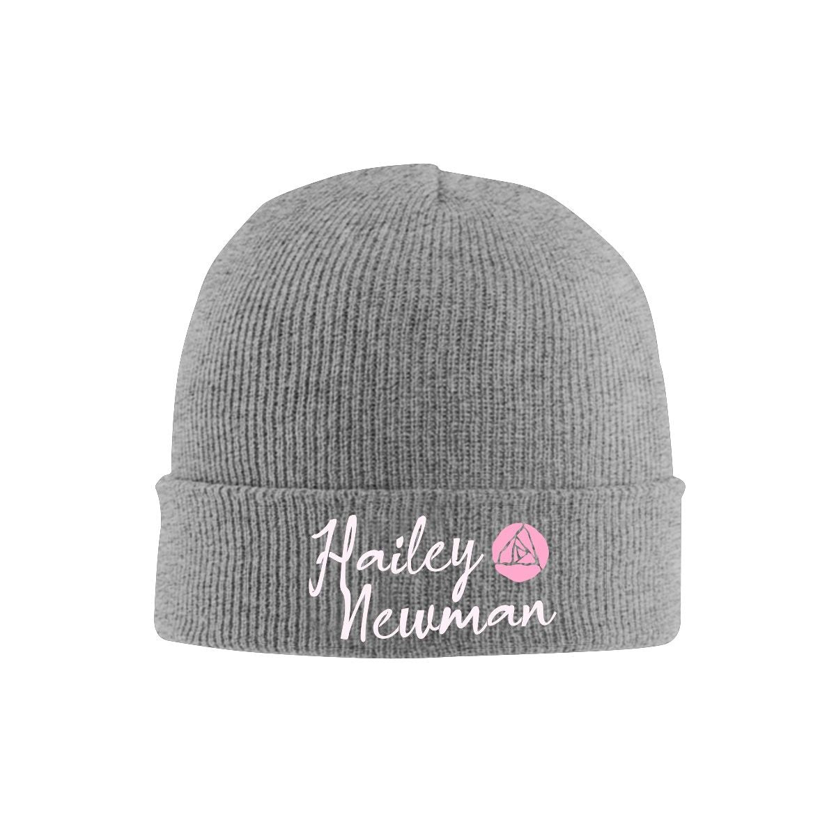 Knit Hat with Heat Transfer Patch