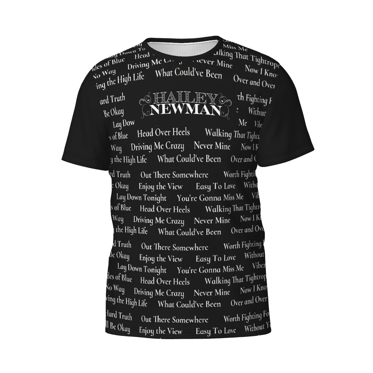 Unisex | Hailey Newman (Songs) | T-Shirt (Front&Back Print)