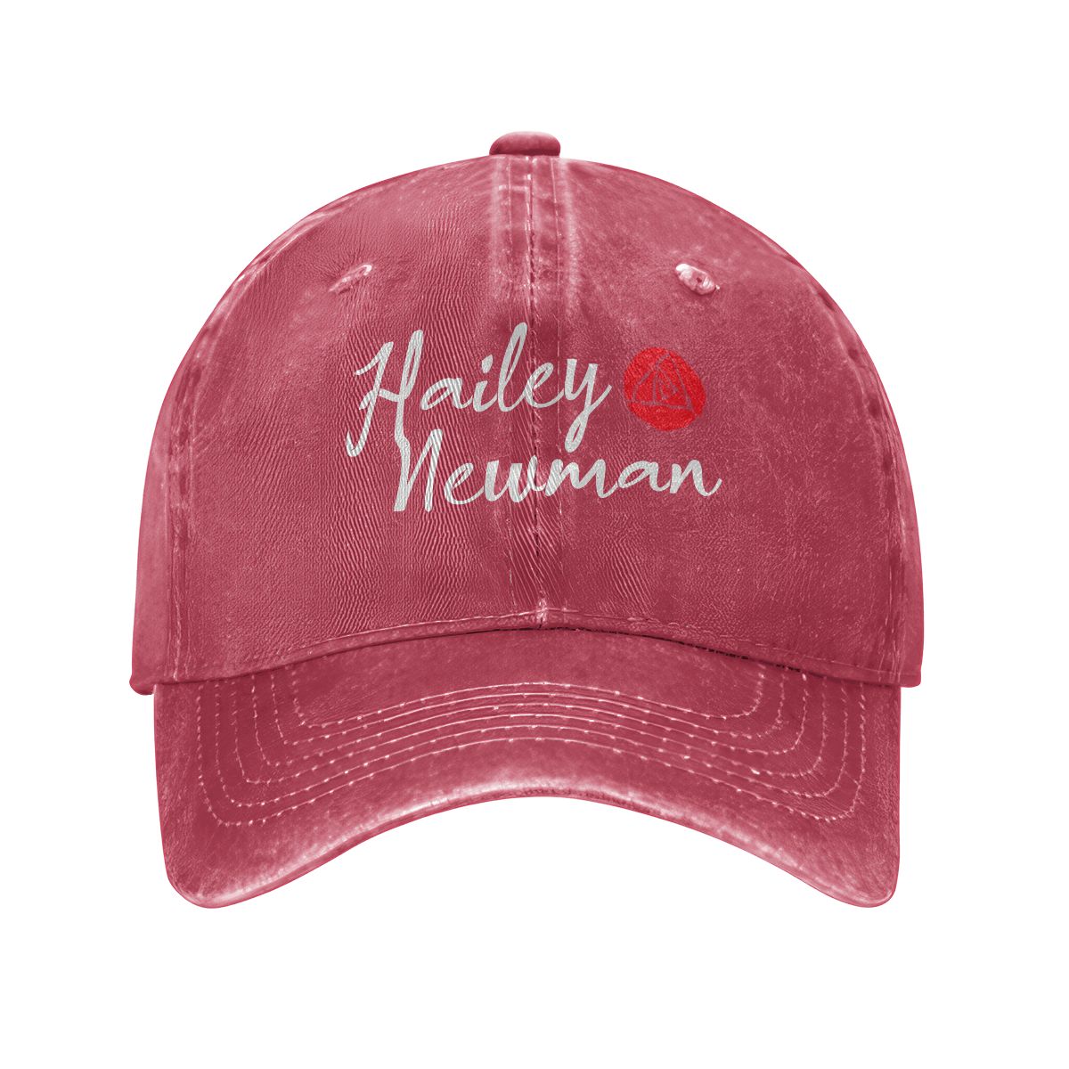 Unisex Washed Denim Baseball Cap