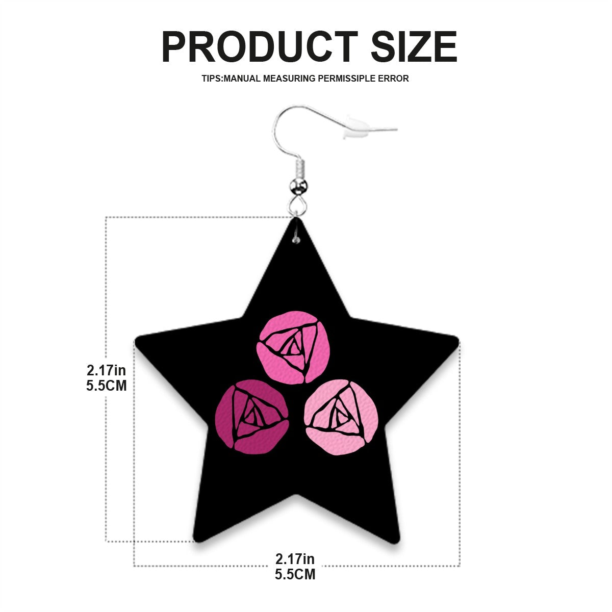 Hailey Newman | Leather Star Earrings