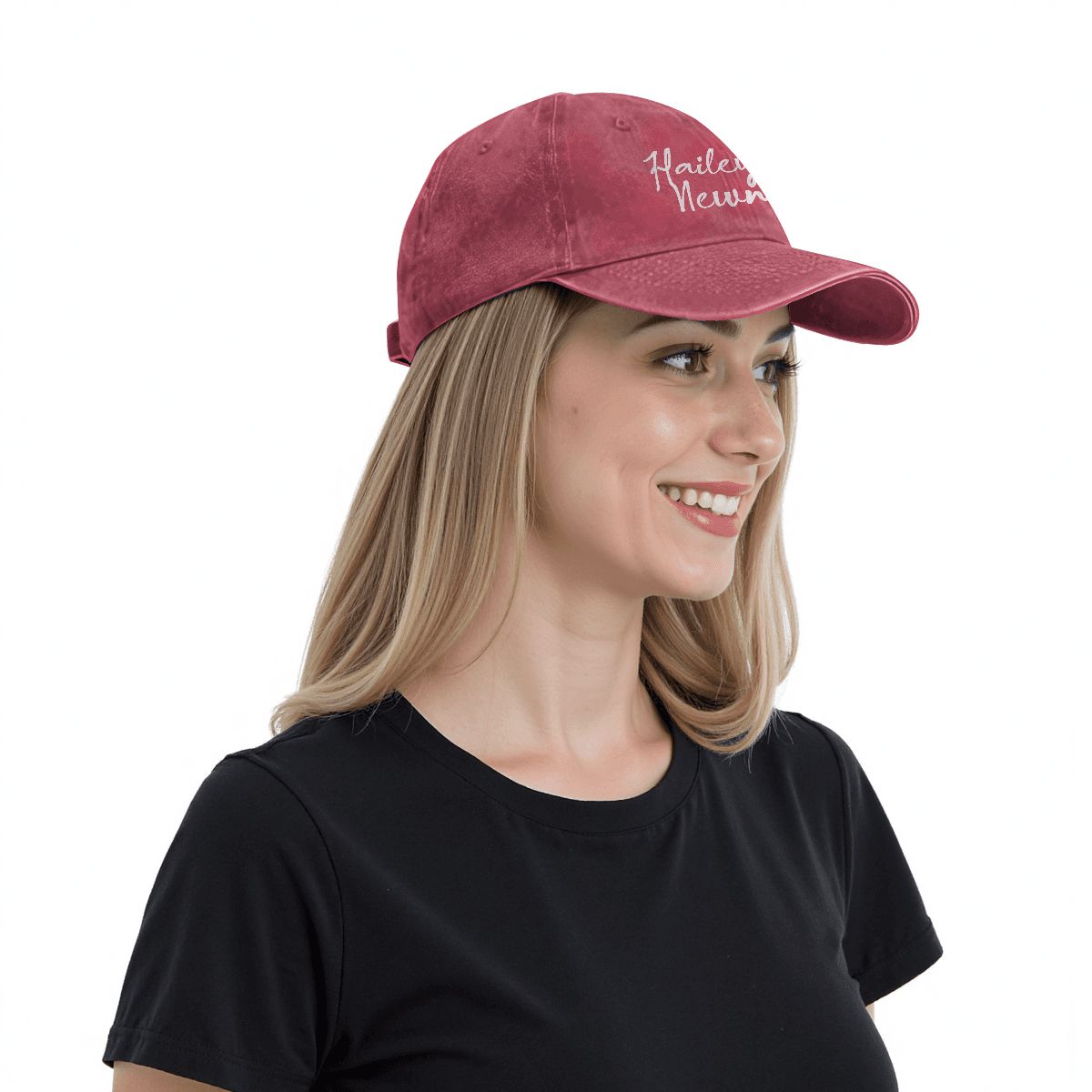 Unisex Washed Denim Baseball Cap