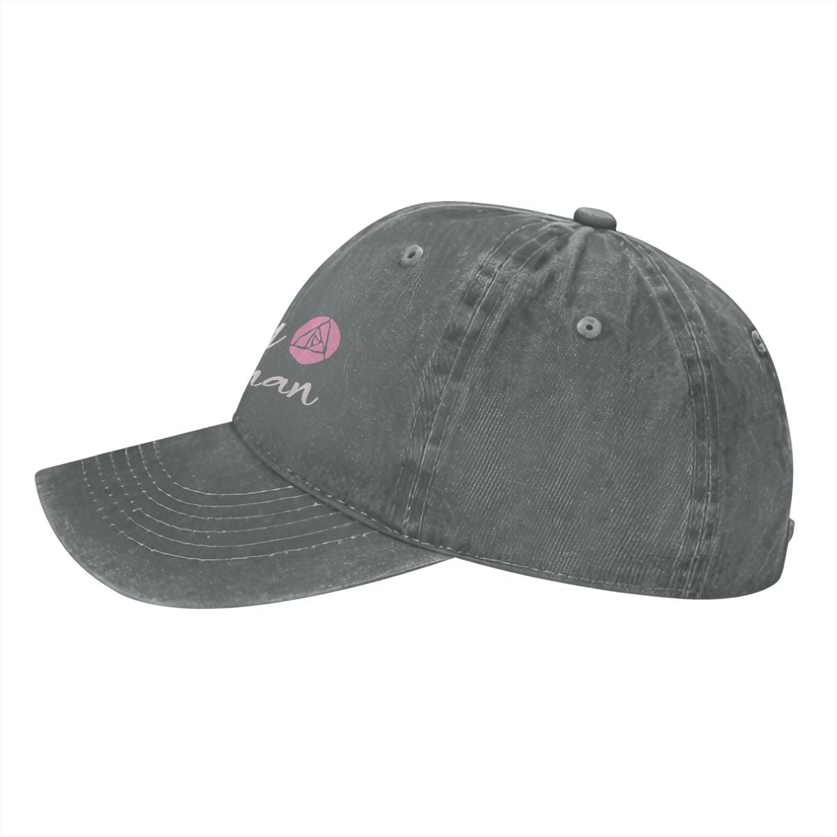 Unisex Washed Denim Baseball Cap