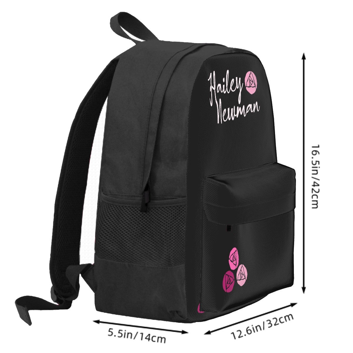 Hailey Newman | Large Capacity Oxford Backpack with Front Pocket