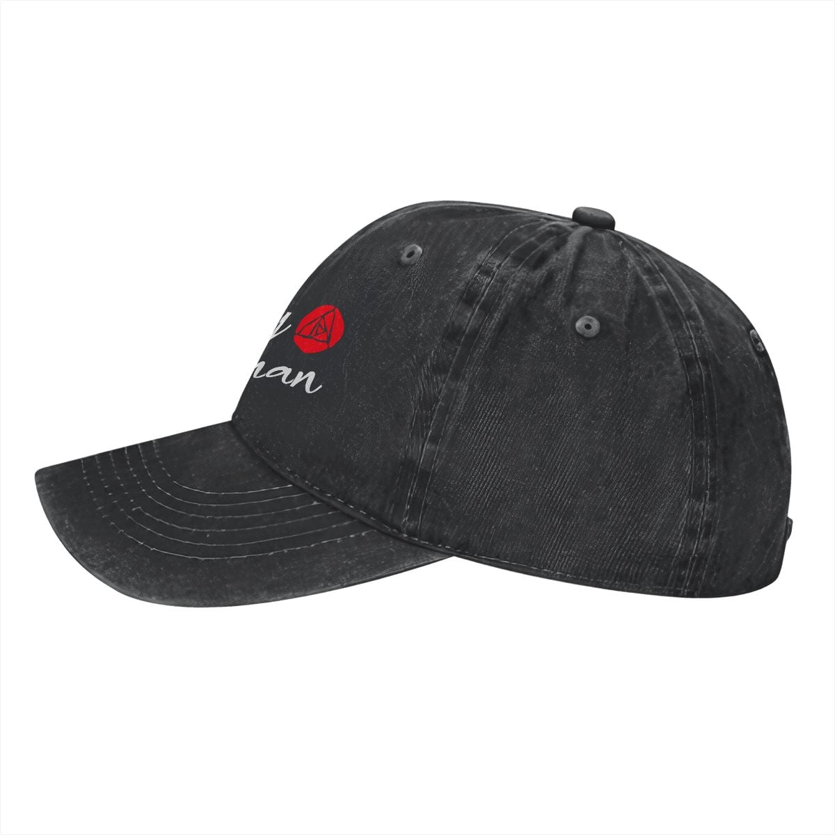 Unisex Washed Denim Baseball Cap