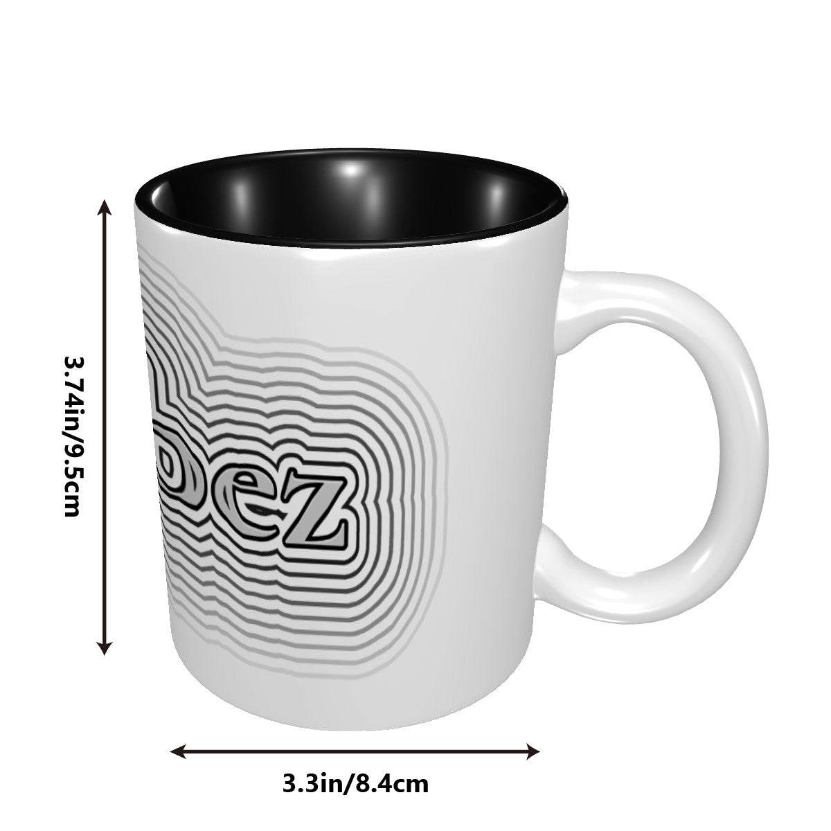 Vibez | Ceramic Coffee Mug (White)