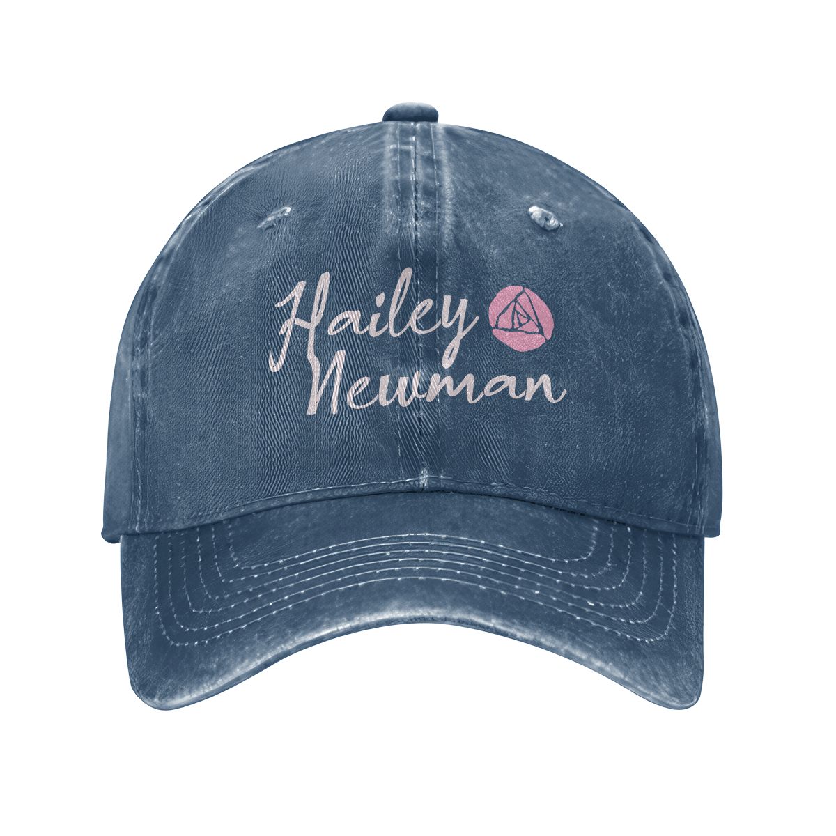 Unisex Washed Denim Baseball Cap