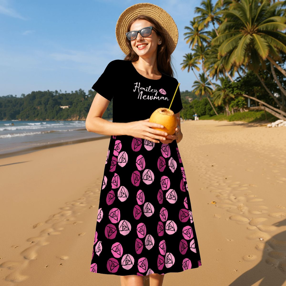 Hailey Newman | T-Shirt Dress