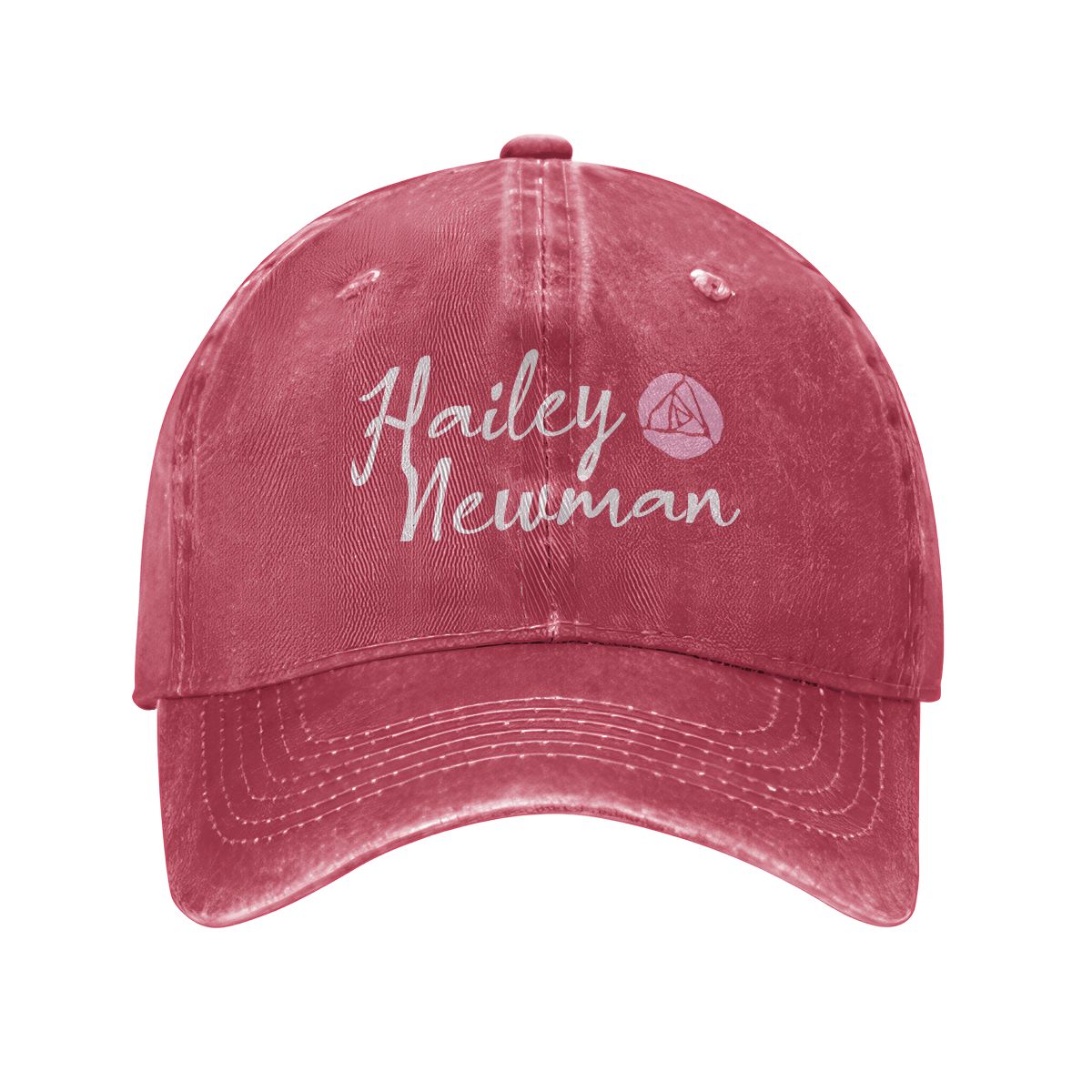 Unisex Washed Denim Baseball Cap