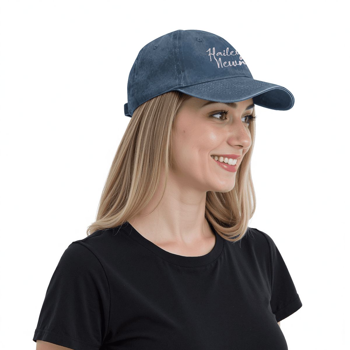 Unisex Washed Denim Baseball Cap