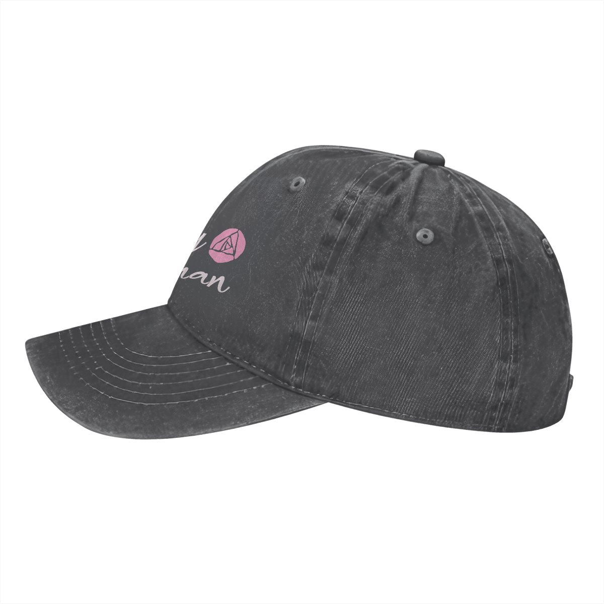 Unisex Washed Denim Baseball Cap