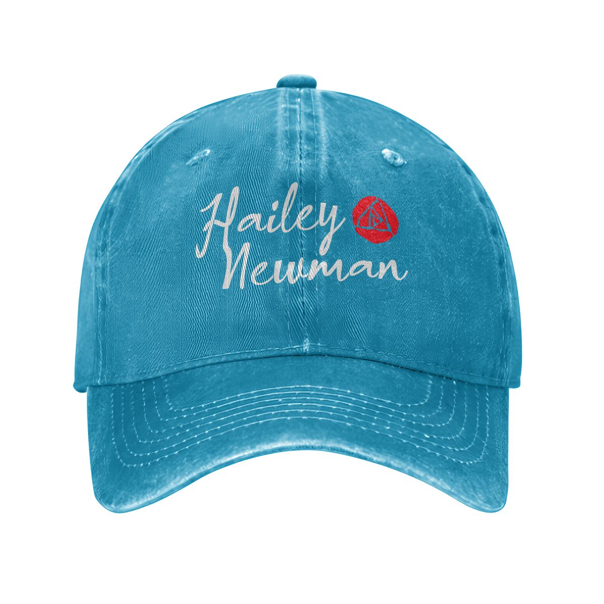 Unisex Washed Denim Baseball Cap
