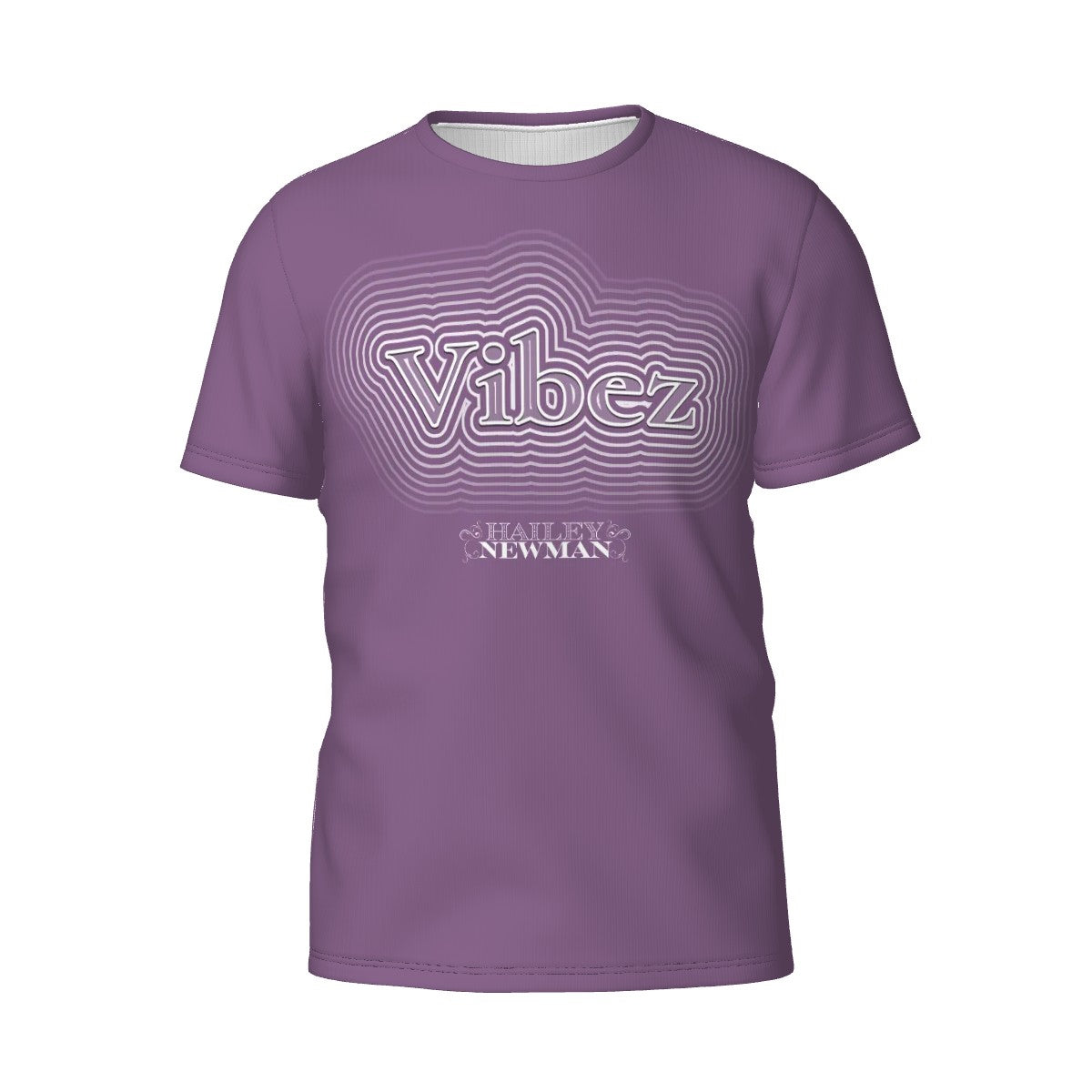 Unisex Hailey Newman Vibez T-Shirt (Purple)