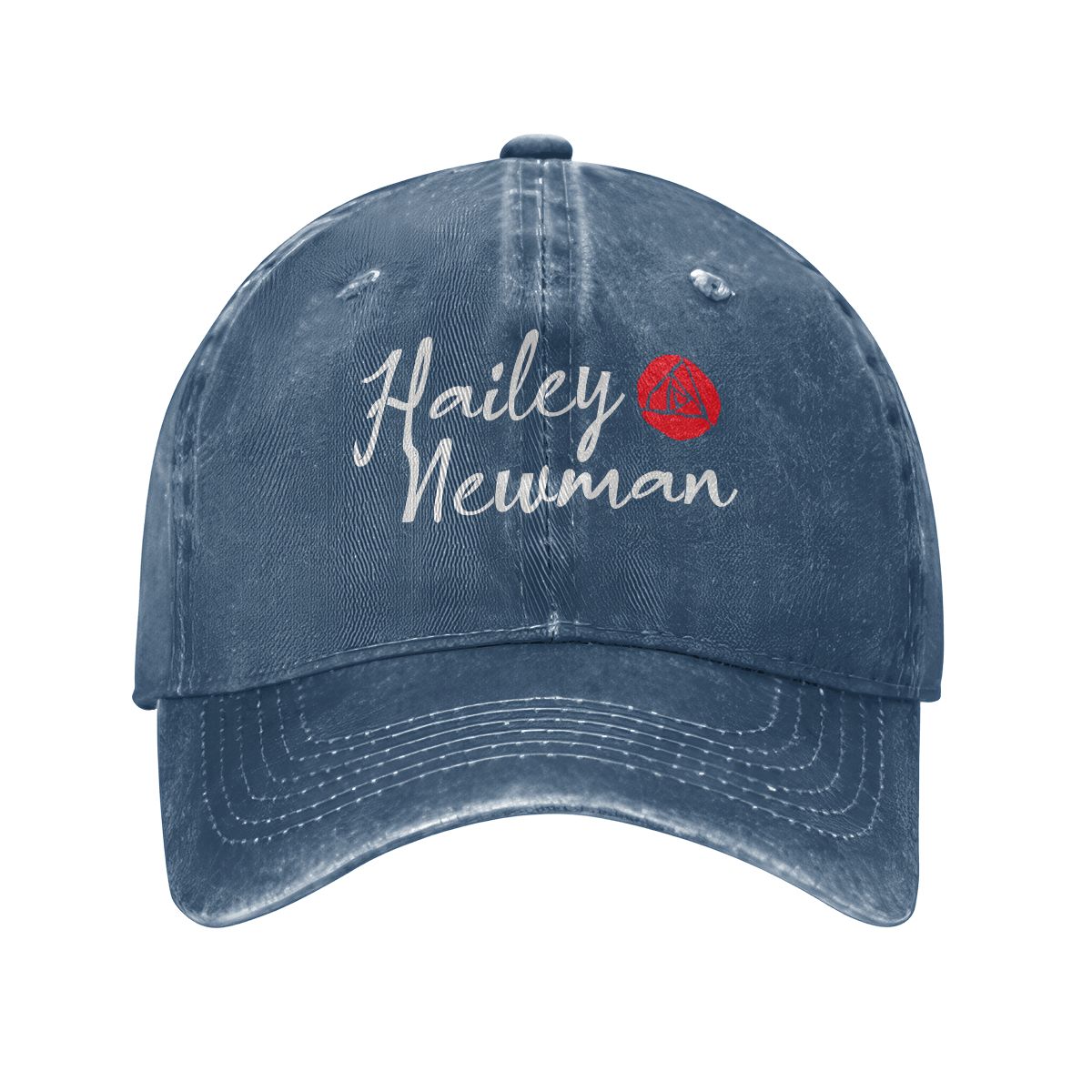 Unisex Washed Denim Baseball Cap