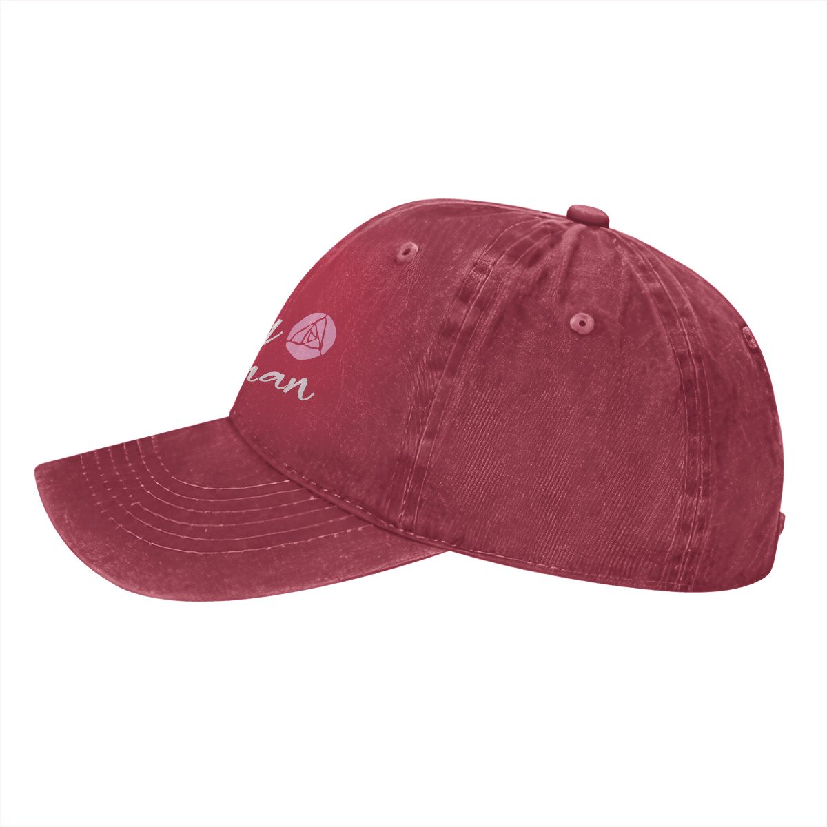 Unisex Washed Denim Baseball Cap