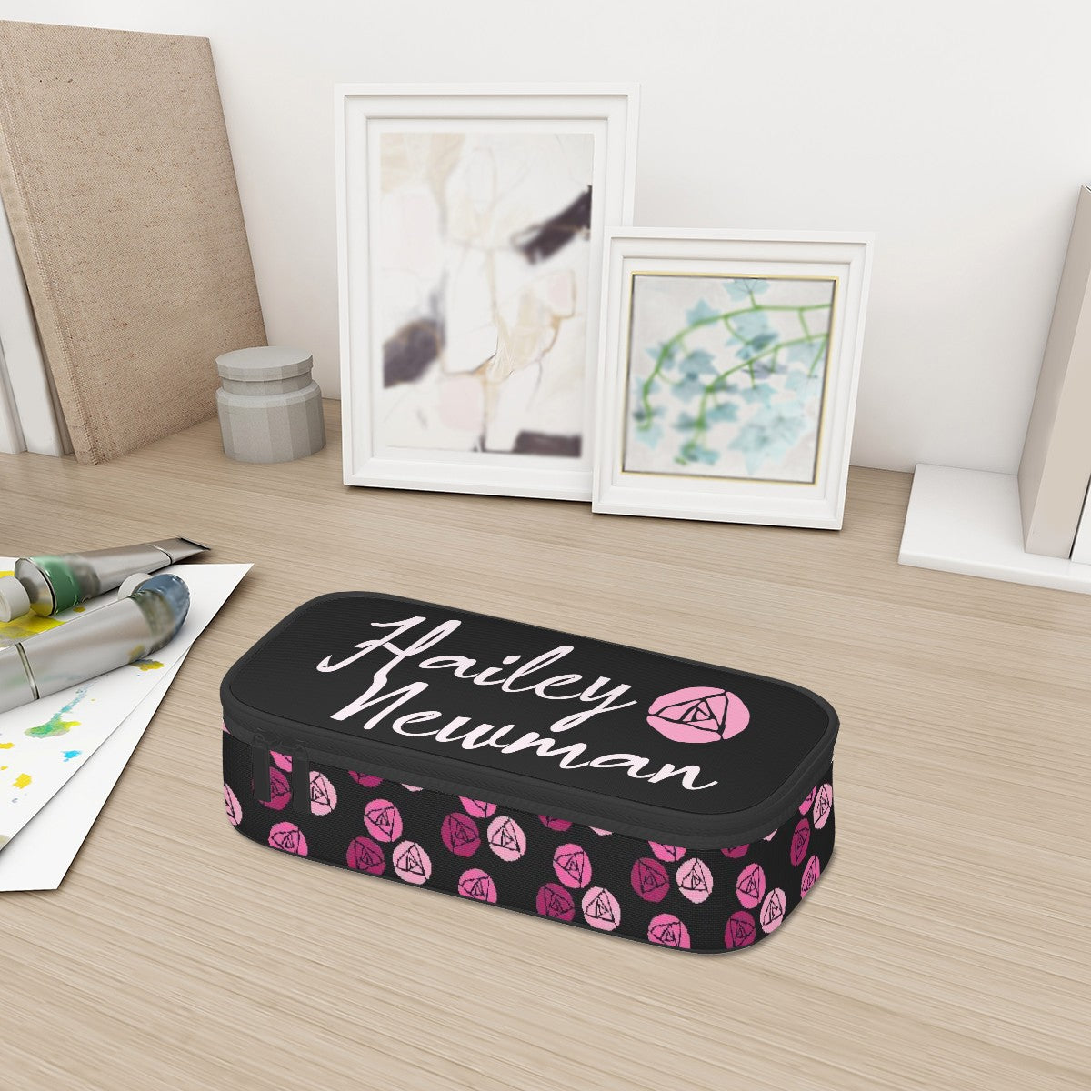 Hailey Newman | Oxford Cloth Large Capacity Pencil Case