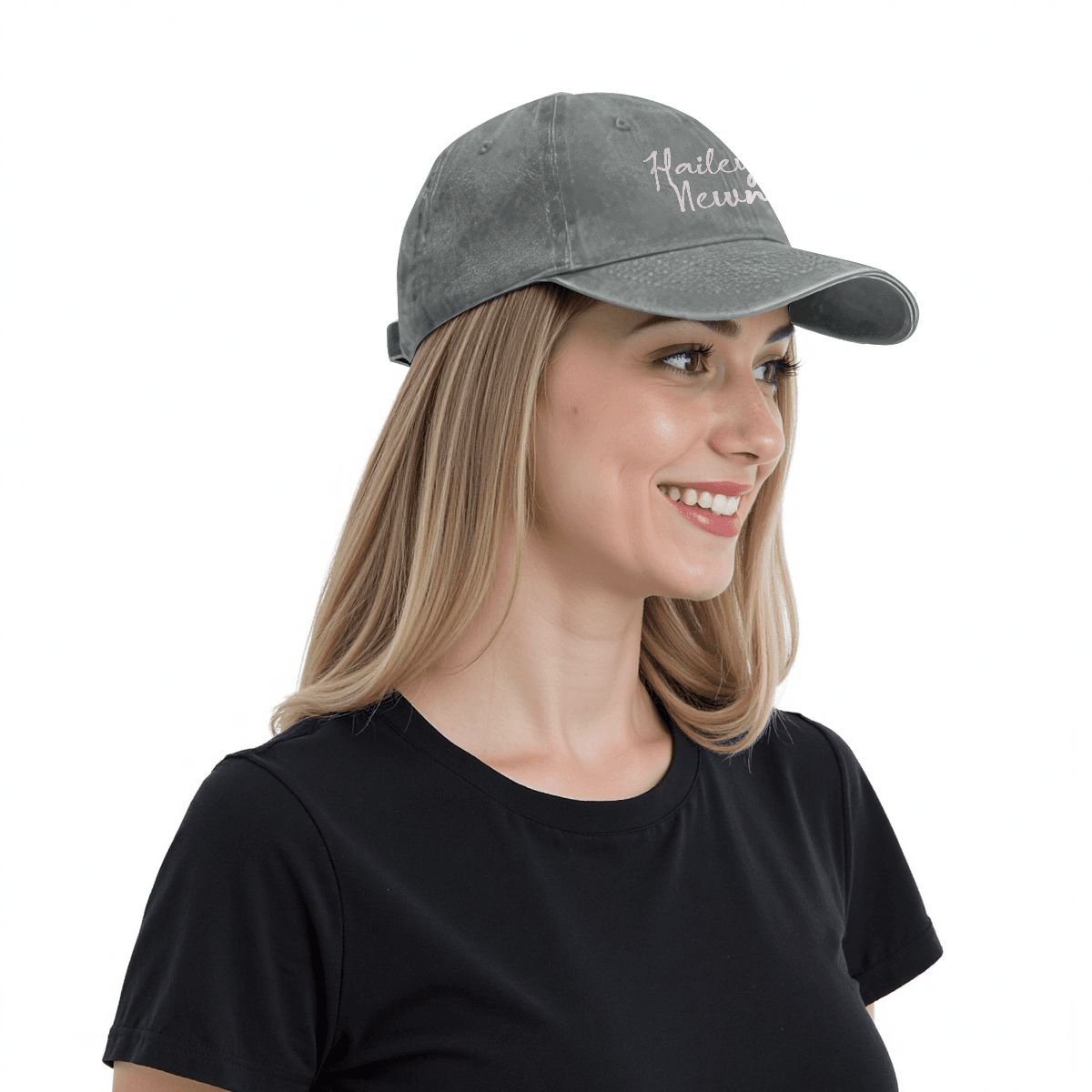 Unisex Washed Denim Baseball Cap