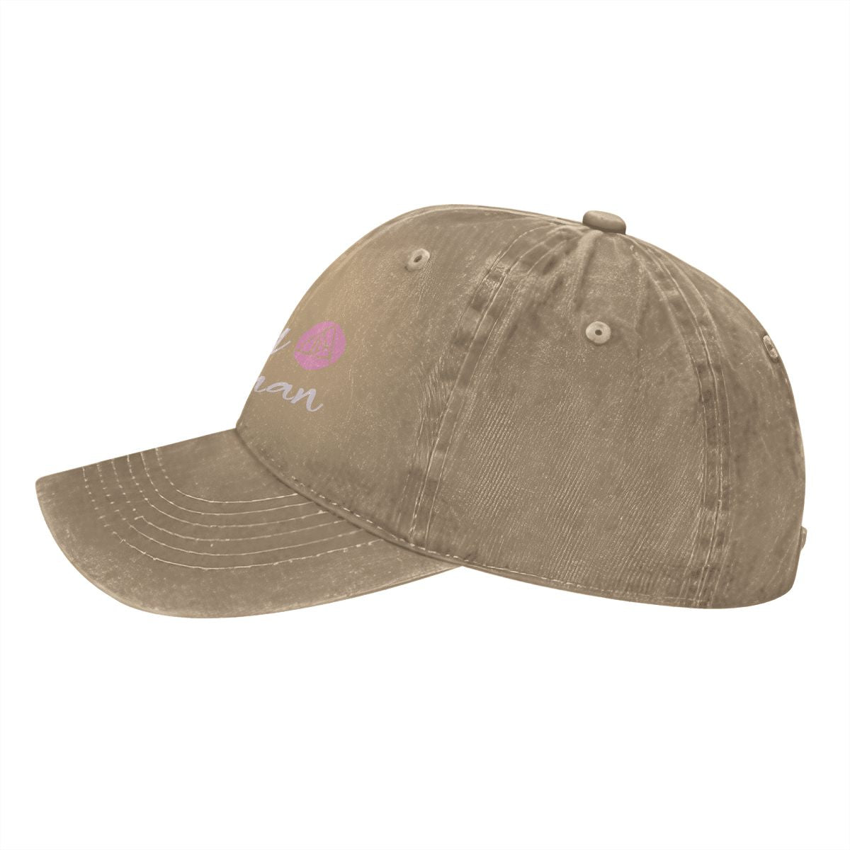 Unisex Washed Denim Baseball Cap